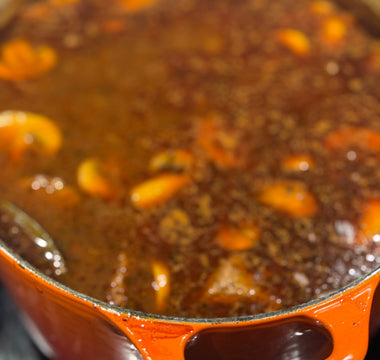 Mustig köttgryta med gräsbeteskött – perfekt höstgryta